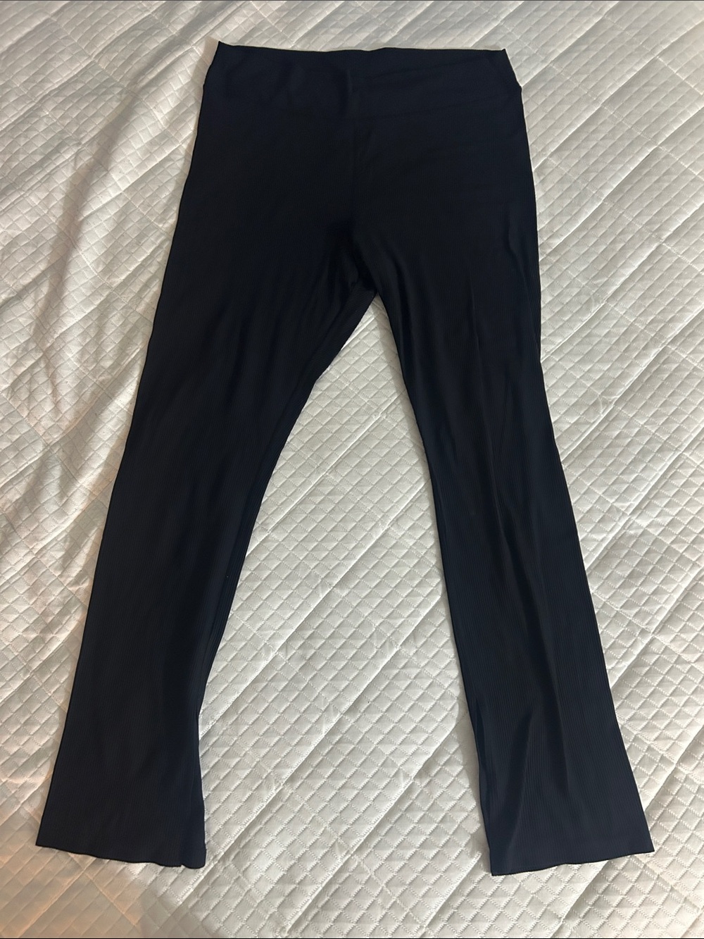 Black Stretch Pull-On Pants